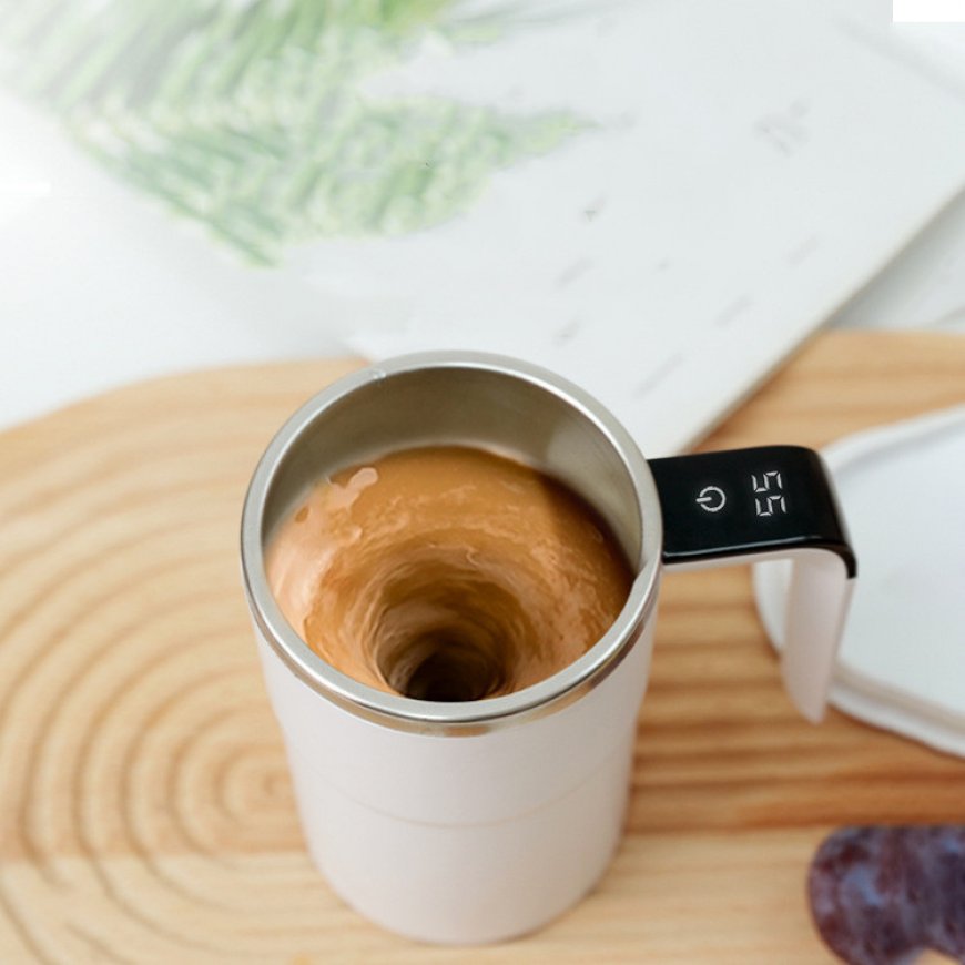 Revolutionize Your Coffee Breaks with Our USB Rechargeable Electric Coffee Mug!